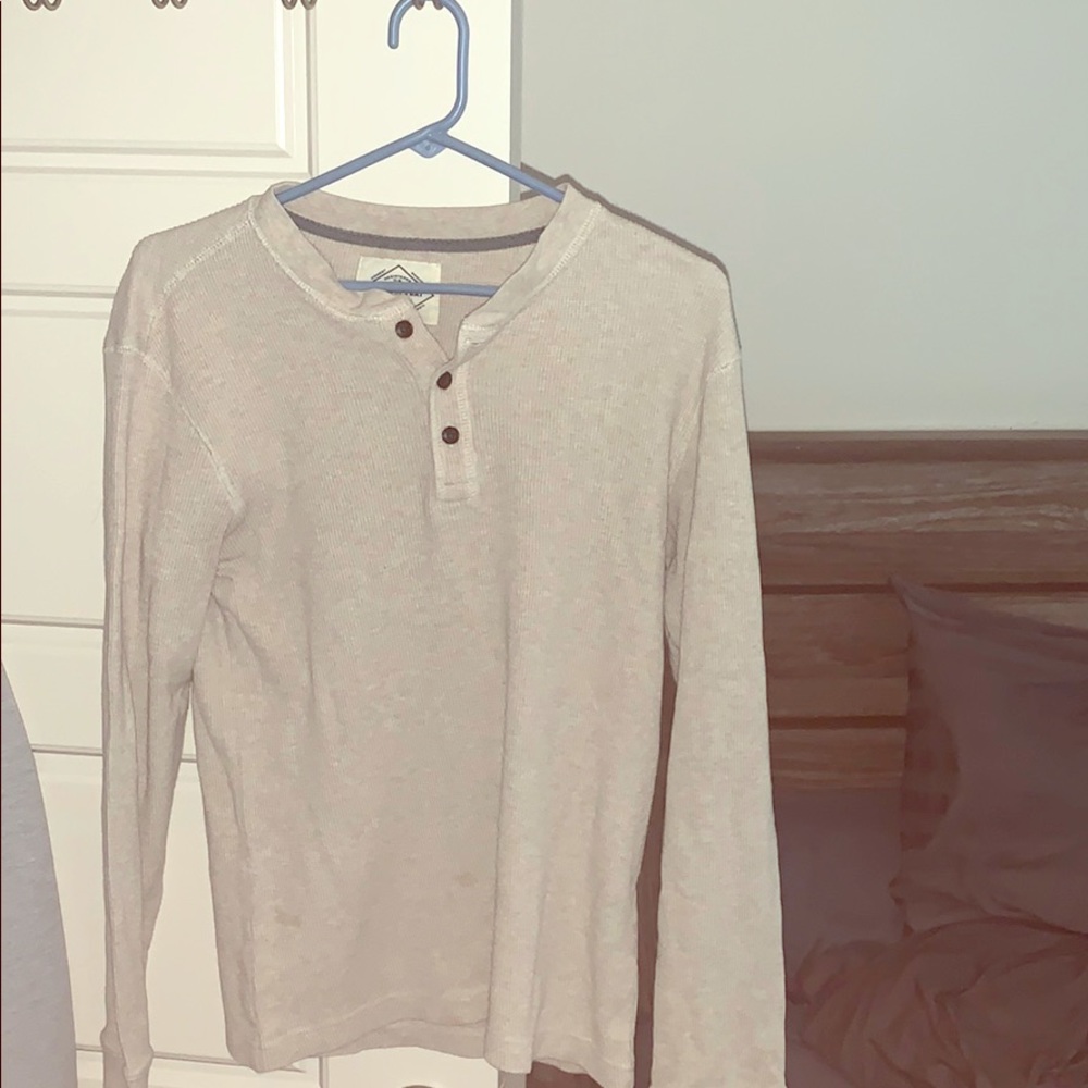 A  St. John’s bay thermal crew neck  shirt